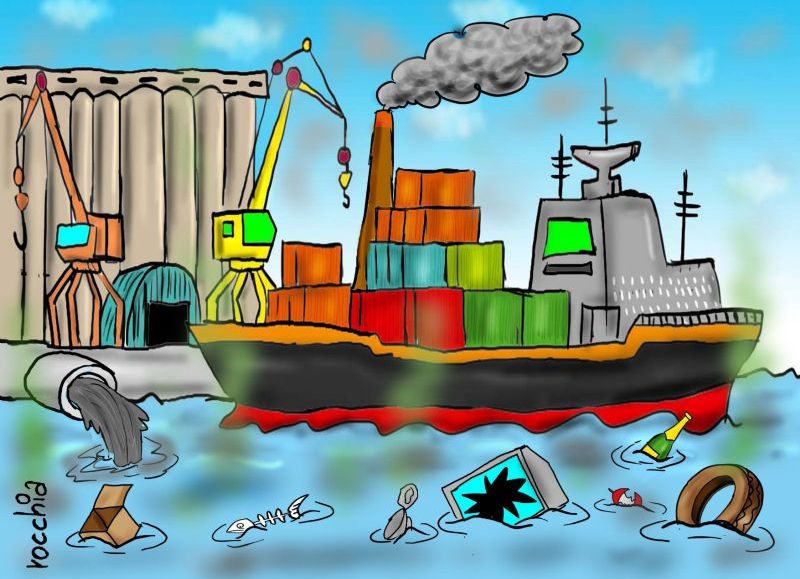 Alerta en Puerto Santa Cruz por un edificio abandonado con riesgo de derrumbe